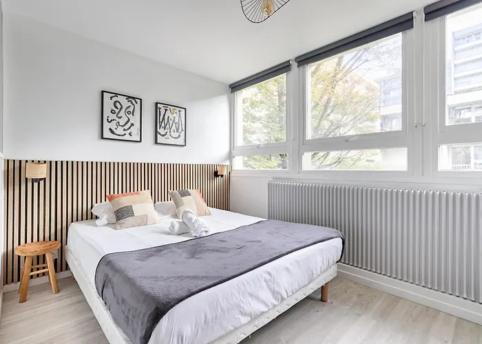 Saint Fargeau Gambetta III Lovely Apartment 4P-1Br